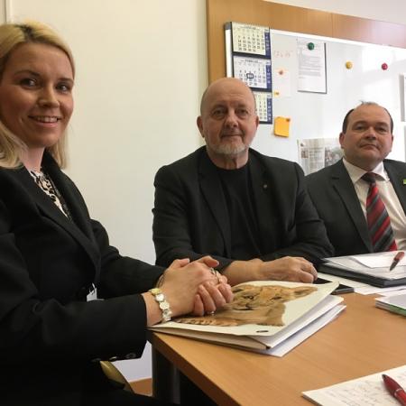 FORMAL MEETEING WITH POLITICAL PARTY SNS